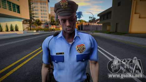 RPD Officers Skin - Resident Evil Remake v18 para GTA San Andreas