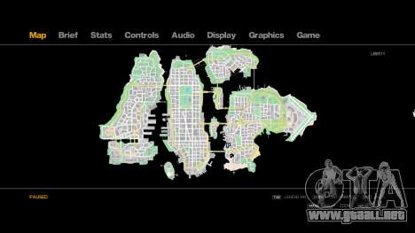 IV Nudle Maps Radar Style para GTA 4