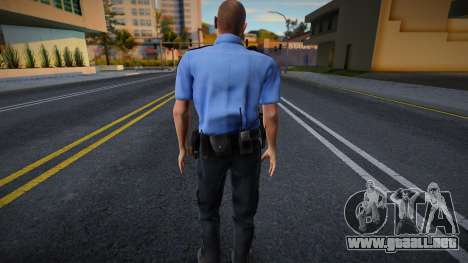 RPD Officers Skin - Resident Evil Remake v9 para GTA San Andreas