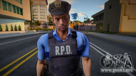 RPD Officers Skin - Resident Evil Remake v27 para GTA San Andreas