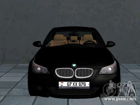 BMW M5 E60 V2 para GTA San Andreas