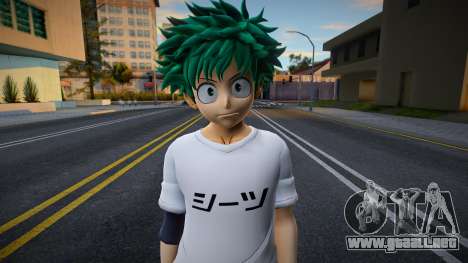 Deku Casual para GTA San Andreas