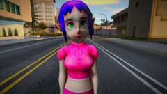Bombchu Bowling Girl para GTA San Andreas