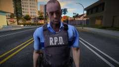 RPD Officers Skin - Resident Evil Remake v23 para GTA San Andreas