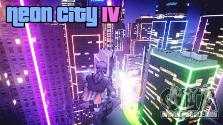 Neon City IV para GTA 4