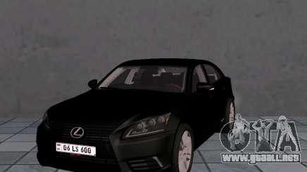 Lexus LS600HL para GTA San Andreas