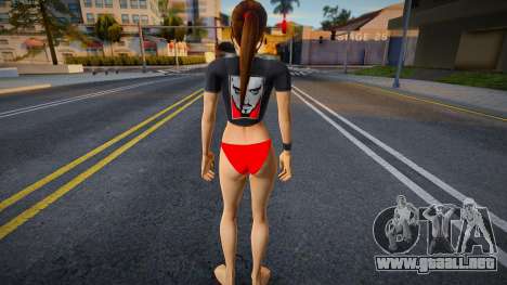 Lara Croft underwear para GTA San Andreas