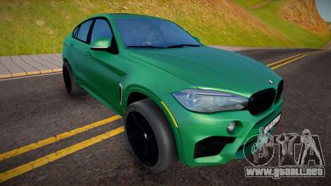 BMW X6M F86 (Hucci Modelling) para GTA San Andreas