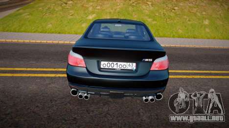 BMW M5 E60 (R PROJECT) para GTA San Andreas