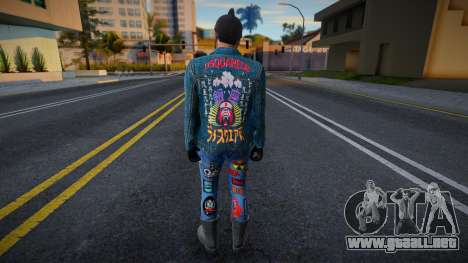 Skin Random 16 (Outfit Bikers) para GTA San Andreas