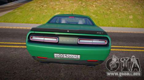 Dodge Challenger SRT Demon (Define Gaming) para GTA San Andreas