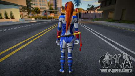 Dead Or Alive 5 - Kasumi (Costume 3) v5 para GTA San Andreas