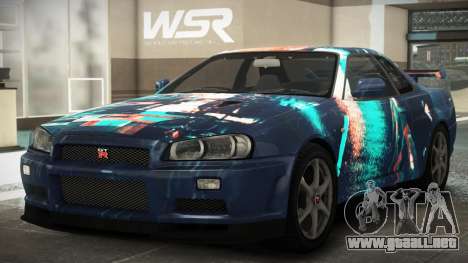 Nissan Skyline R34 QS S7 para GTA 4