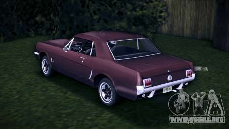1965 Ford Mustang para GTA Vice City