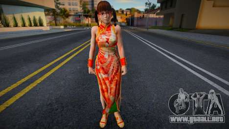 Dead Or Alive 5 - Leifang (Costume 1) v8 para GTA San Andreas