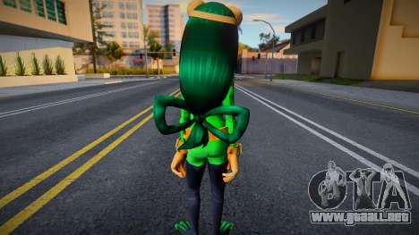 Boku No Hero Academia - Asui Tsuyu (Hero) para GTA San Andreas