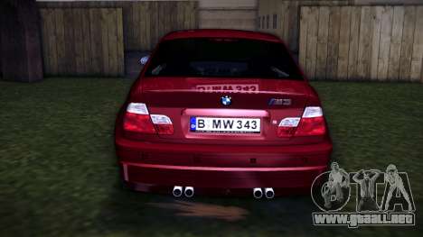 BMW M3 (E46) para GTA Vice City