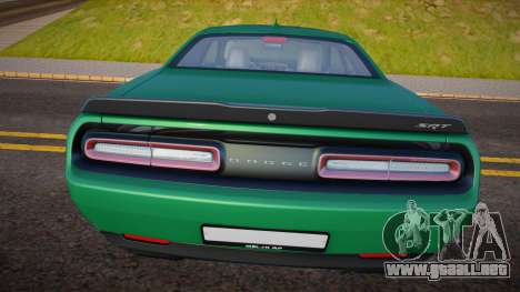 Dodge Challenger SRT Demon (Melon) para GTA San Andreas
