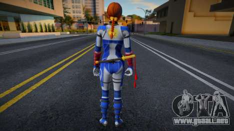 Dead Or Alive 5 - Kasumi (Costume 3) v10 para GTA San Andreas
