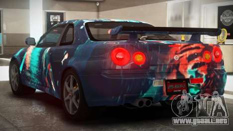 Nissan Skyline R34 QS S7 para GTA 4