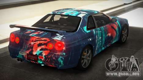 Nissan Skyline R34 QS S7 para GTA 4