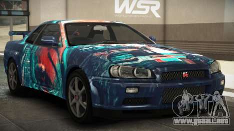 Nissan Skyline R34 QS S7 para GTA 4