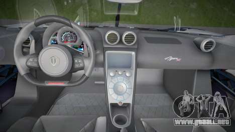 Koenigsegg Agera R (R PROJECT) para GTA San Andreas