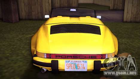Porsche 911 Speedster para GTA Vice City