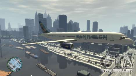Boeing 757-200 Iron Maiden para GTA 4