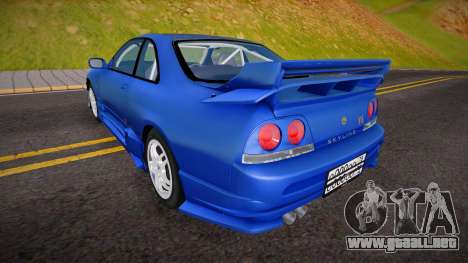 Nissan Skyline GT-R R33 (R PROJECT) para GTA San Andreas
