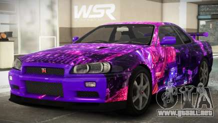 Nissan Skyline R34 QS S5 para GTA 4