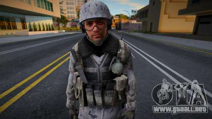 Army from COD MW3 v37 para GTA San Andreas