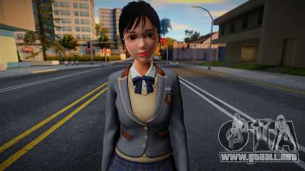 Yua Han School Uniform para GTA San Andreas