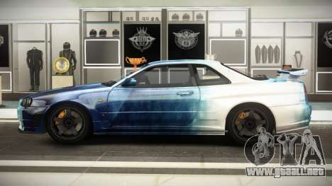 Nissan Skyline R34 NS S1 para GTA 4