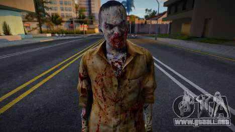 Zombie from Resident Evil 6 v3 para GTA San Andreas
