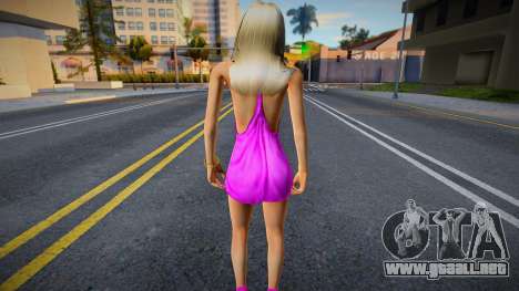 Chica con vestido 3 para GTA San Andreas