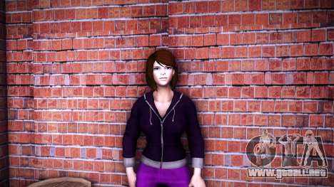 Girl from Saints Row v7 para GTA Vice City