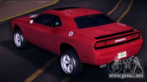 Dodge Challenger SRT-8 para GTA Vice City