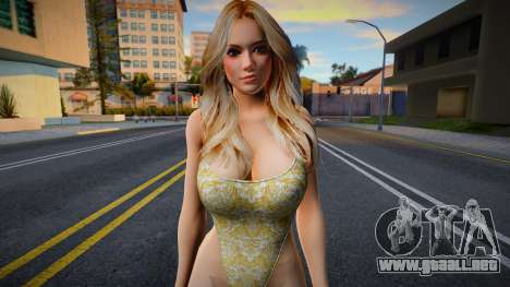 DOAXVV Helena Douglas - Bodysuit Versace para GTA San Andreas