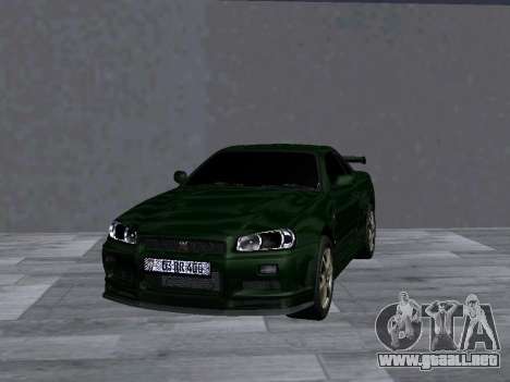 Nissan Skyline R34 V2 para GTA San Andreas