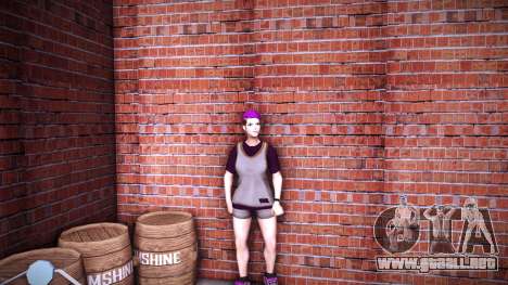 Girl from Saints Row v8 para GTA Vice City