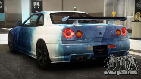 Nissan Skyline R34 NS S1 para GTA 4