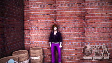 Girl from Saints Row v7 para GTA Vice City