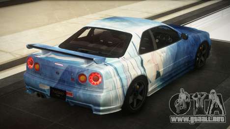 Nissan Skyline R34 NS S1 para GTA 4