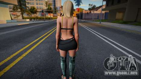 Tina Slutty Dresses para GTA San Andreas