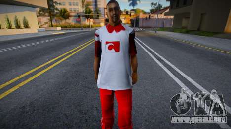 Bmycr Red Shirt v2 para GTA San Andreas