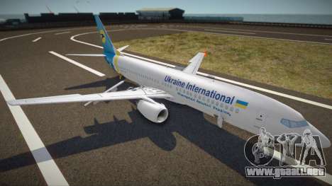 Boeing 737-800 (Ukraine International Airlines) para GTA San Andreas