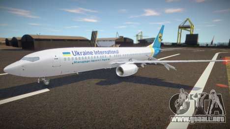 Boeing 737-800 (Ukraine International Airlines) para GTA San Andreas