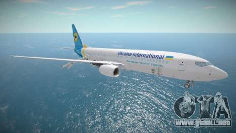 Boeing 737-800 (Ukraine International Airlines) para GTA San Andreas