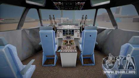 Lockheed C-141 Starlifter USAF (Camo) para GTA San Andreas